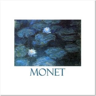 Waterlilies (1897) by Claude Monet Posters and Art